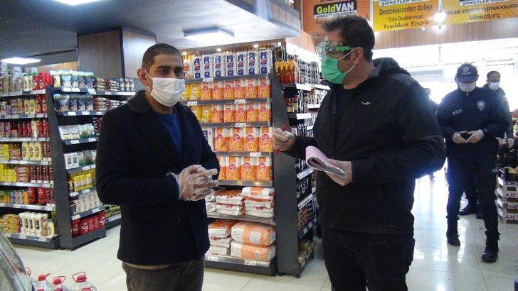 Van’da market denetimleri sürüyor G4