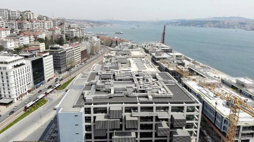 Galataport’ta inşaat faaliyetleri durduruldu