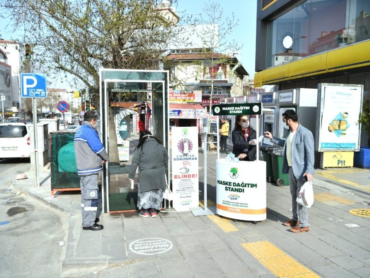 Dikimevi&rsquo;ne Yaya Dezenfektan T&uuml;neli