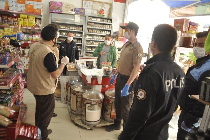 Şuhut’ta marketlere korona virüs tedbirleri denetimi G2