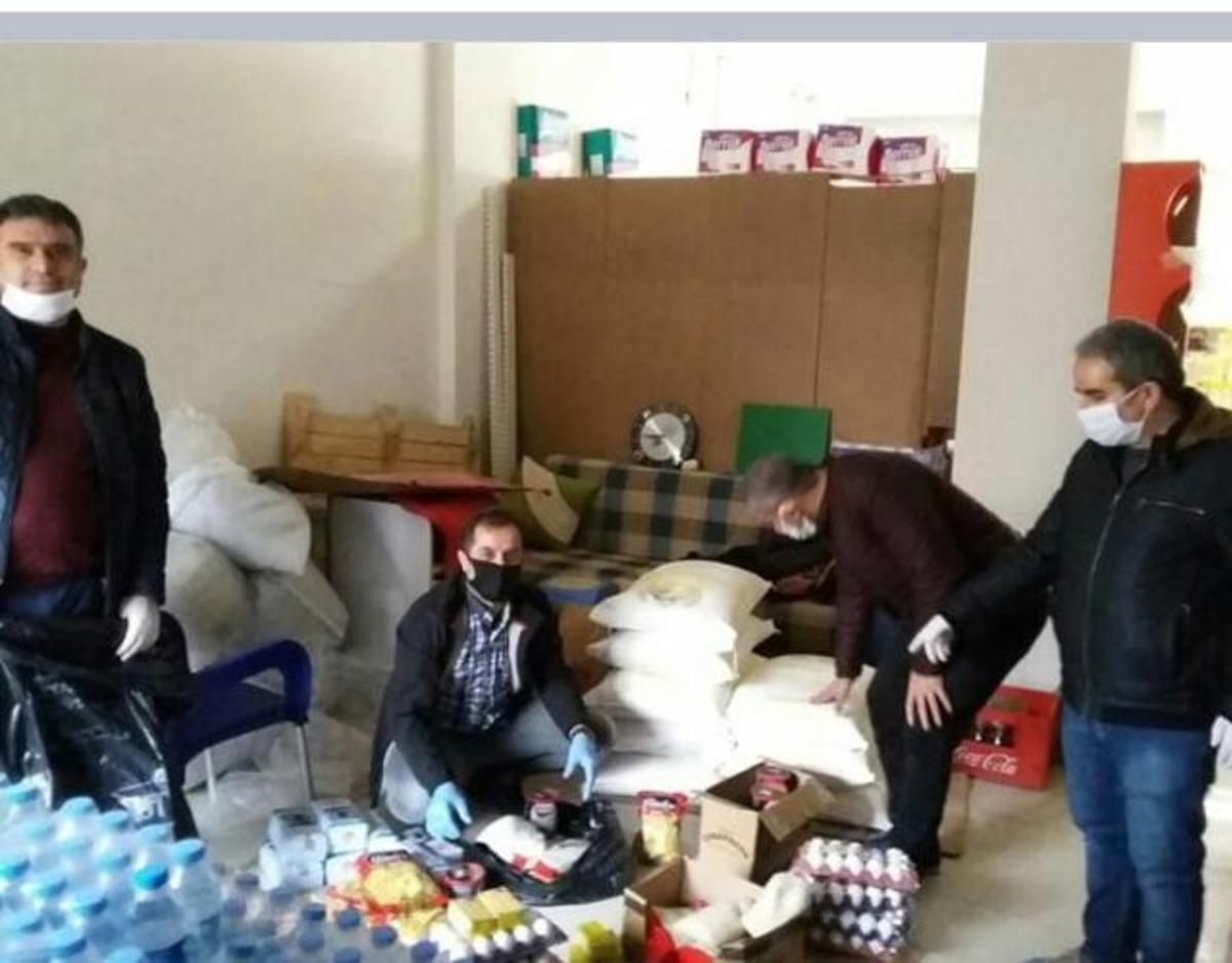 KURDER hemşerilerine yardımı i&ccedil;in &ccedil;alışıyor