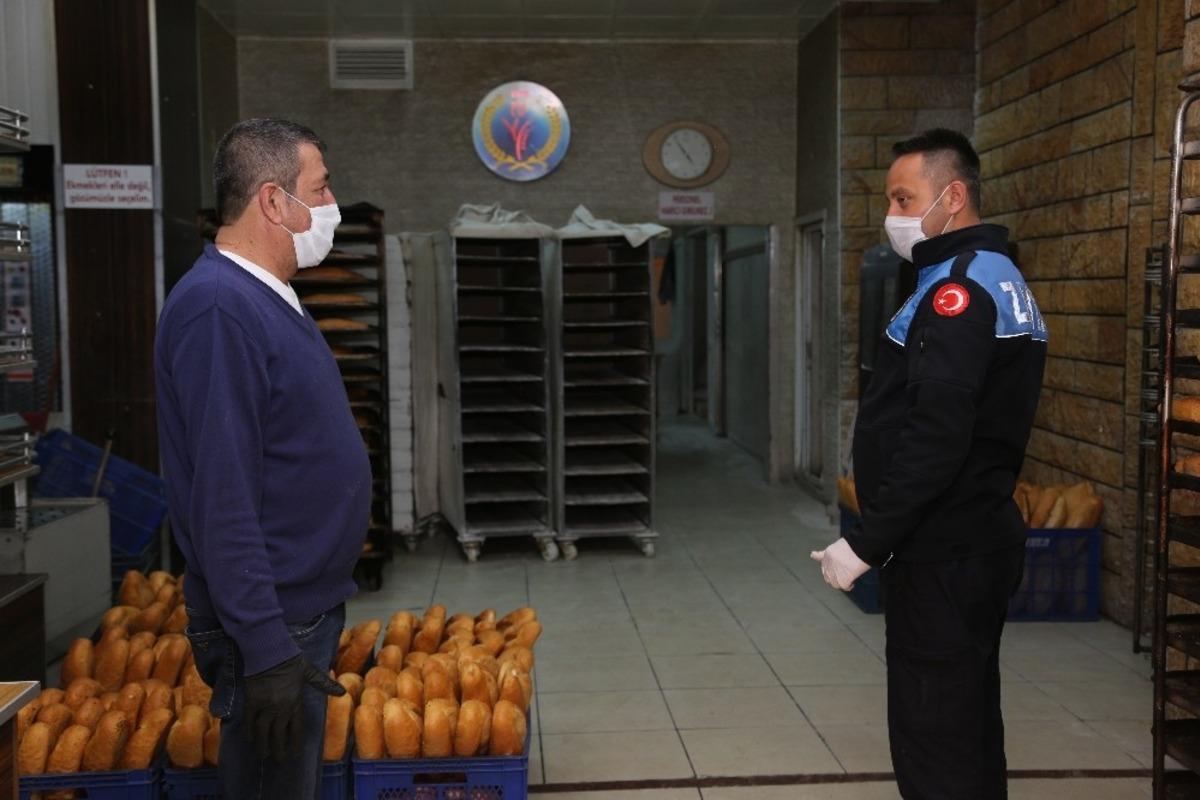Erdemli&rsquo;de fırınlara korona vir&uuml;s denetimi