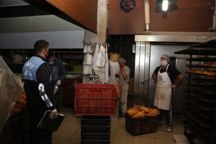 Erdemli’de fırınlara korona virüs denetimi G4