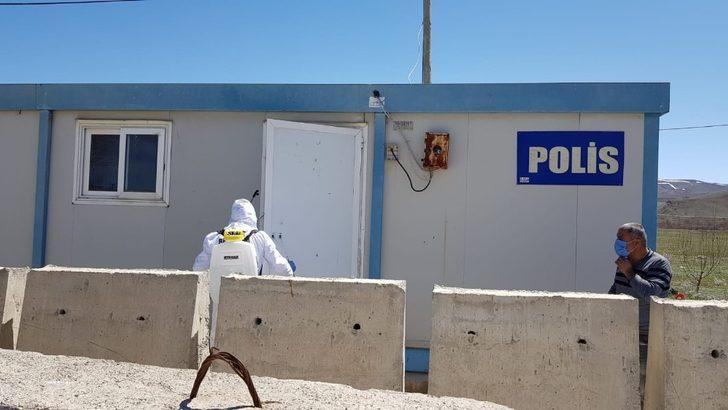 Kontrol noktası ve hastane dezenfekte çalışması yapıldı G2