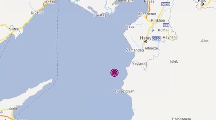 Hatay'da son dakika deprem haberi! (AFAD duyurdu-Son depremler)