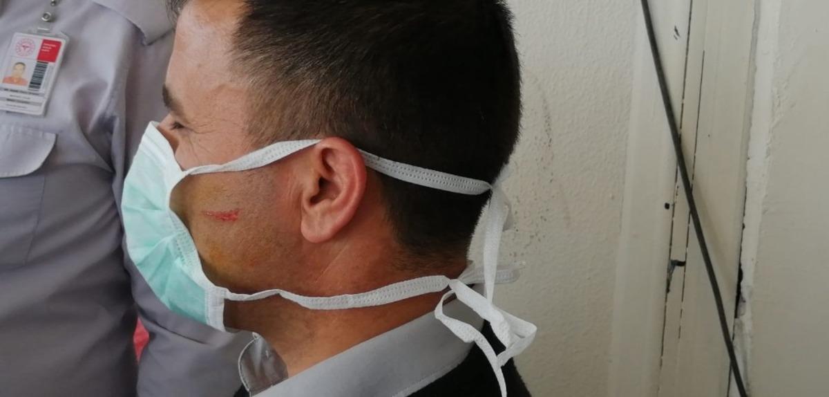 Koronavir&uuml;s ş&uuml;phelisi hastaneyi ayağa kaldırdı! "Bende varsa herkese bulaşsın"