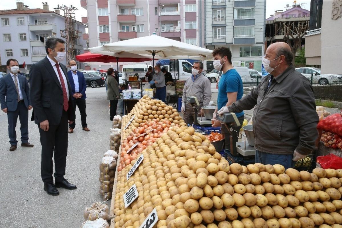 Başkan Eroğlu&rsquo;dan pazar denetimi