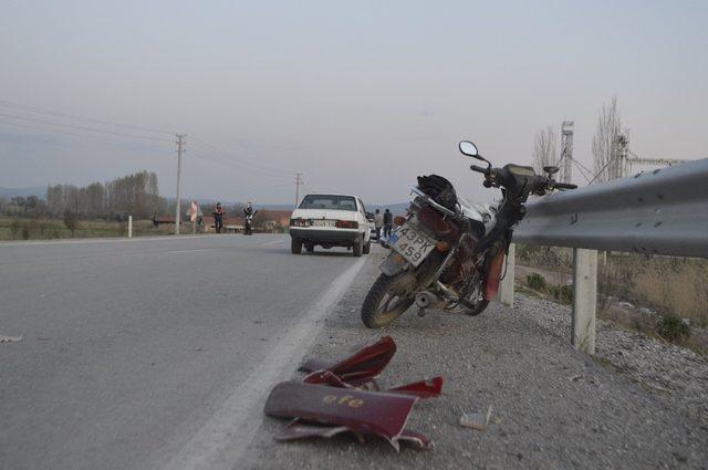 Tavşanlı’da trafik kazası: 1 yaralı