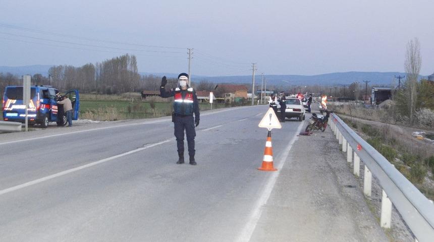Tavşanlı&rsquo;da trafik kazası: 1 yaralı