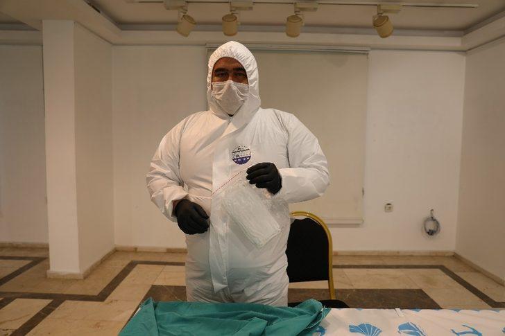 Sanat merkezi maske atölyesi oldu G1