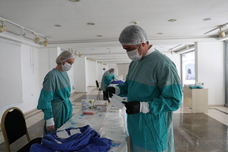 Sanat merkezi maske atölyesi oldu G2