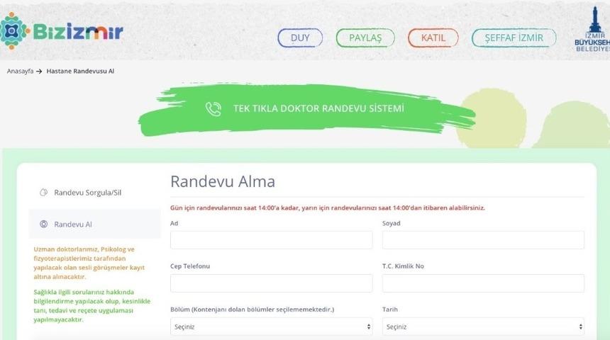 İzmir&rsquo;de doktor danışma hattı devrede