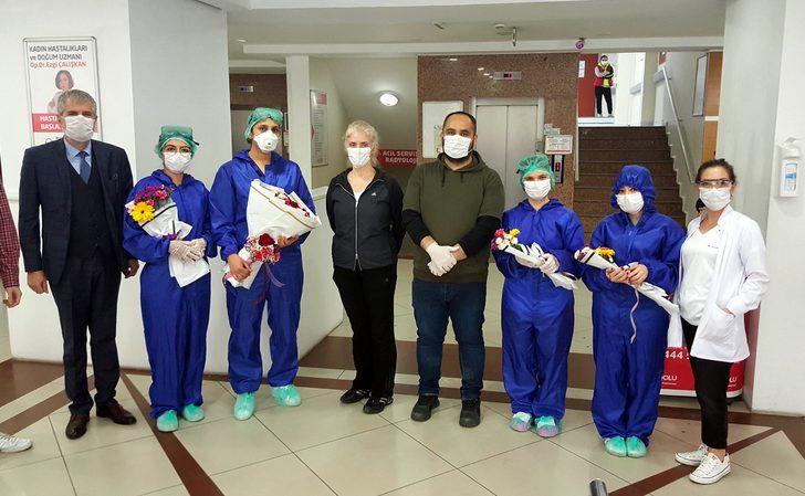 Koronavirüs tedavisi sonrası yüreklere dokunan anlar! 22 gün sonra eşine böyle sarıldı G4