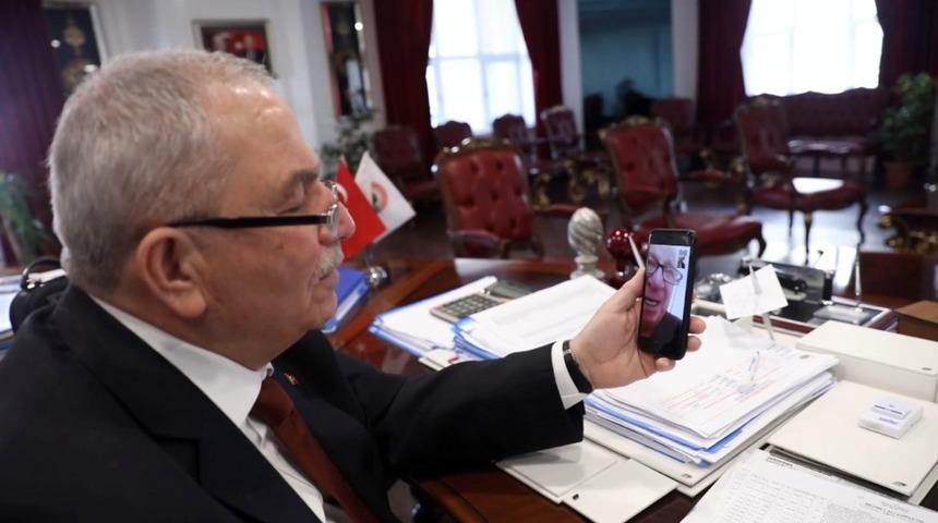 İlkadım Belediyesi&rsquo;nden online ev ziyaretleri