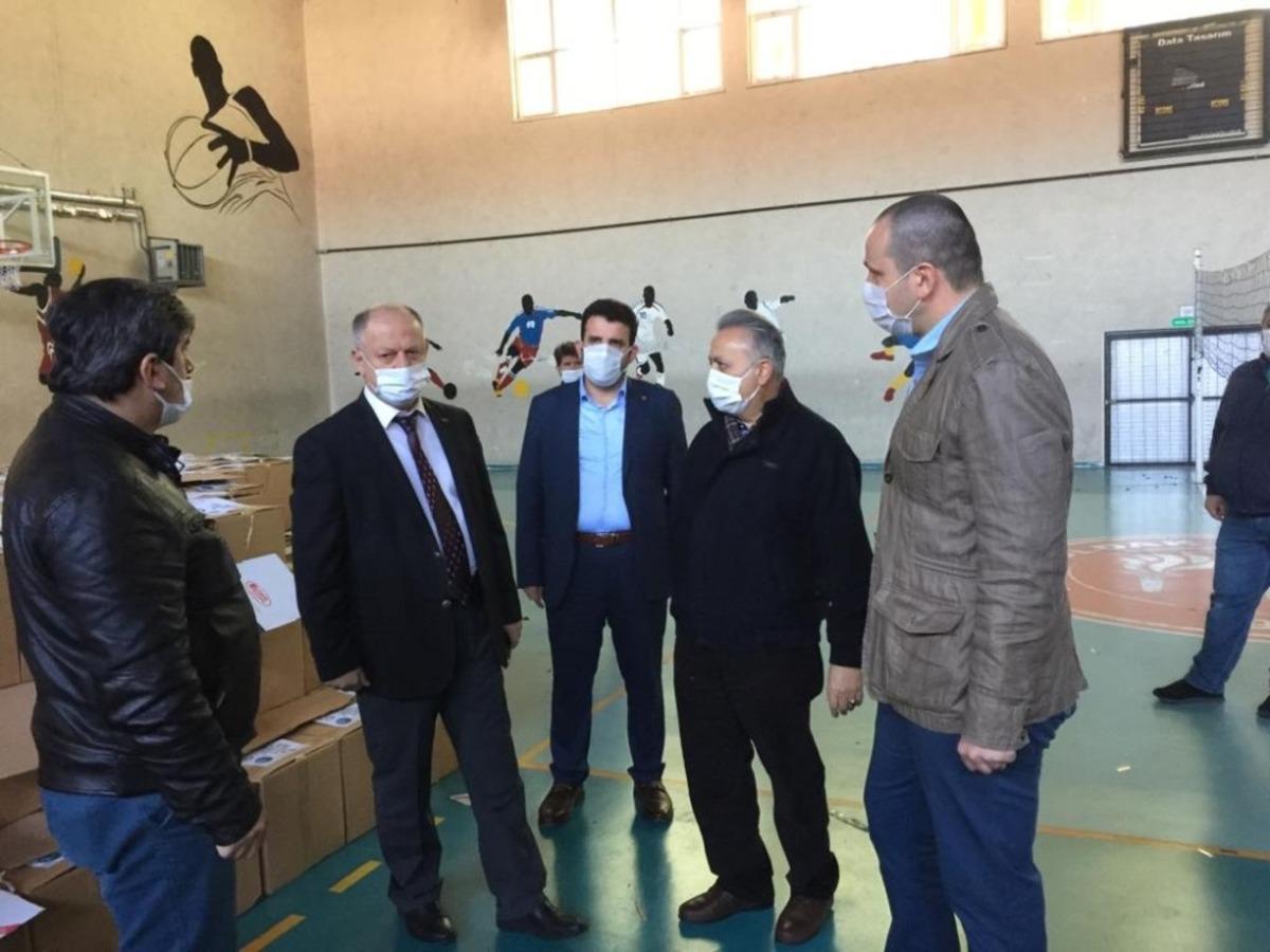 Kdz. Ereğli&rsquo;de k&ouml;y ve beldelerde 53 bin maske dağıtıldı