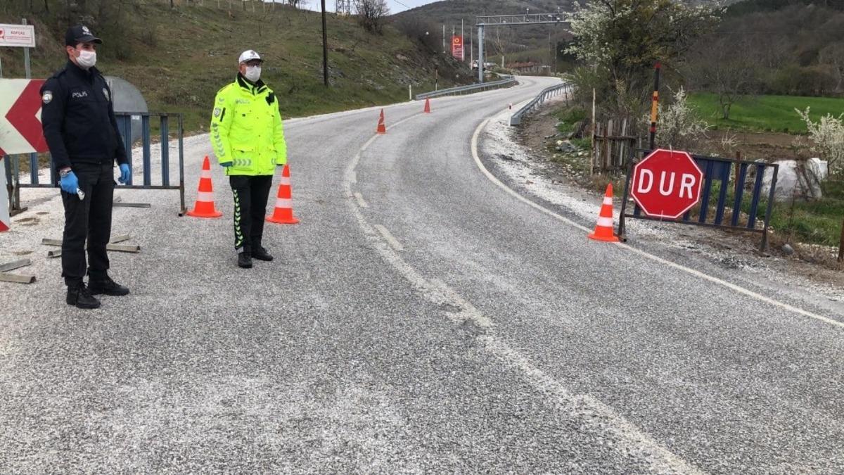 Kırklareli&rsquo;de 900 n&uuml;fuslu il&ccedil;ede karantina başladı