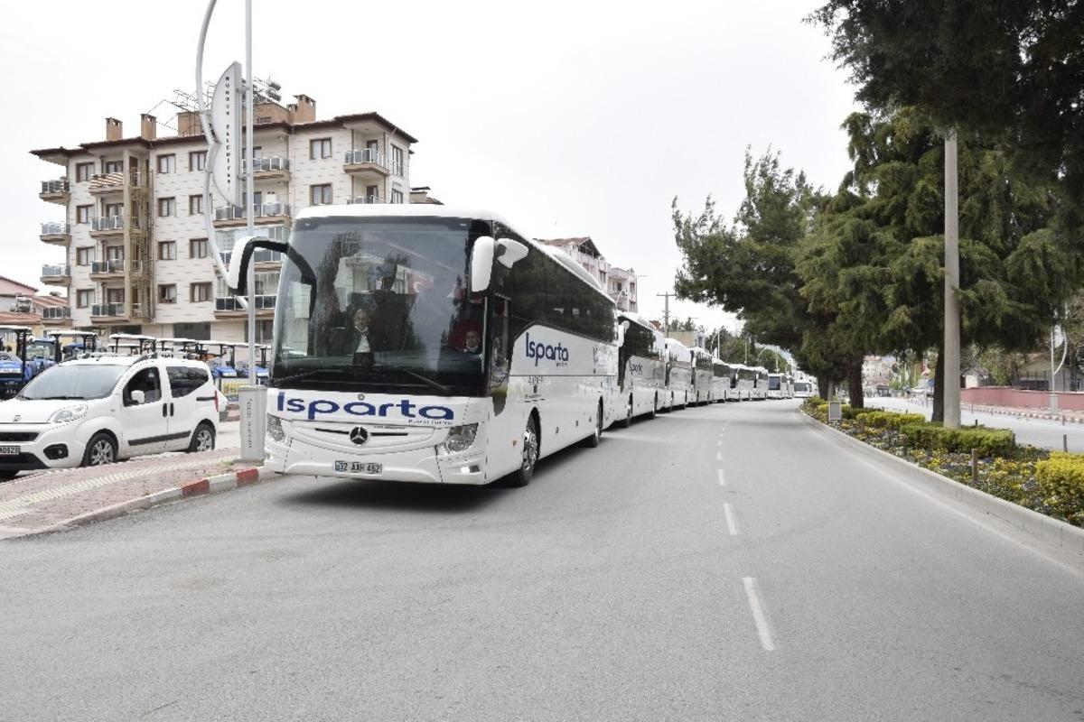 Burdur&rsquo;da mahkumlar tahliye edilmeye başlandı