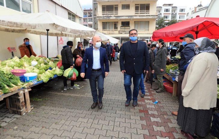 Vali, korona virüs önlemlerini yerinde inceledi G3