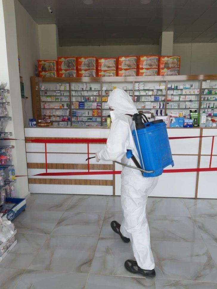 Maske dağıtımları öncesi Gaziantep’teki 500 eczane dezenfekte ediliyor G5