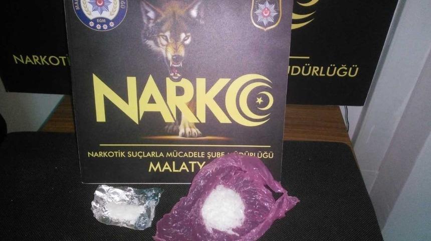 Malatya’da uyuşturucudan 1 tutuklama