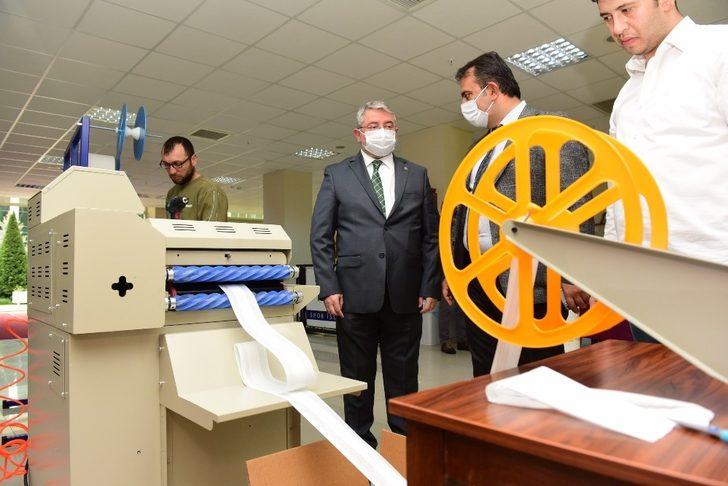 Çorum Belediyesi maske üretimini artıracak G2