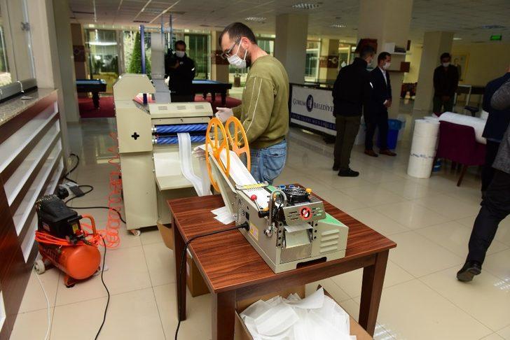 Çorum Belediyesi maske üretimini artıracak G3