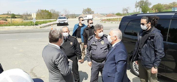 Tekirdağ Valisi Yıldırım, Malkara sınır kontrol noktasını inceledi G2