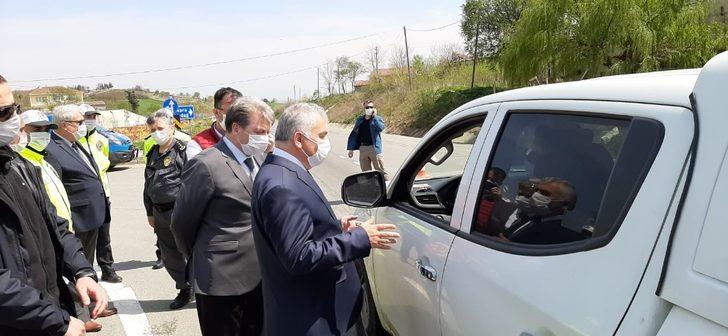 Tekirdağ Valisi Yıldırım, Malkara sınır kontrol noktasını inceledi G4