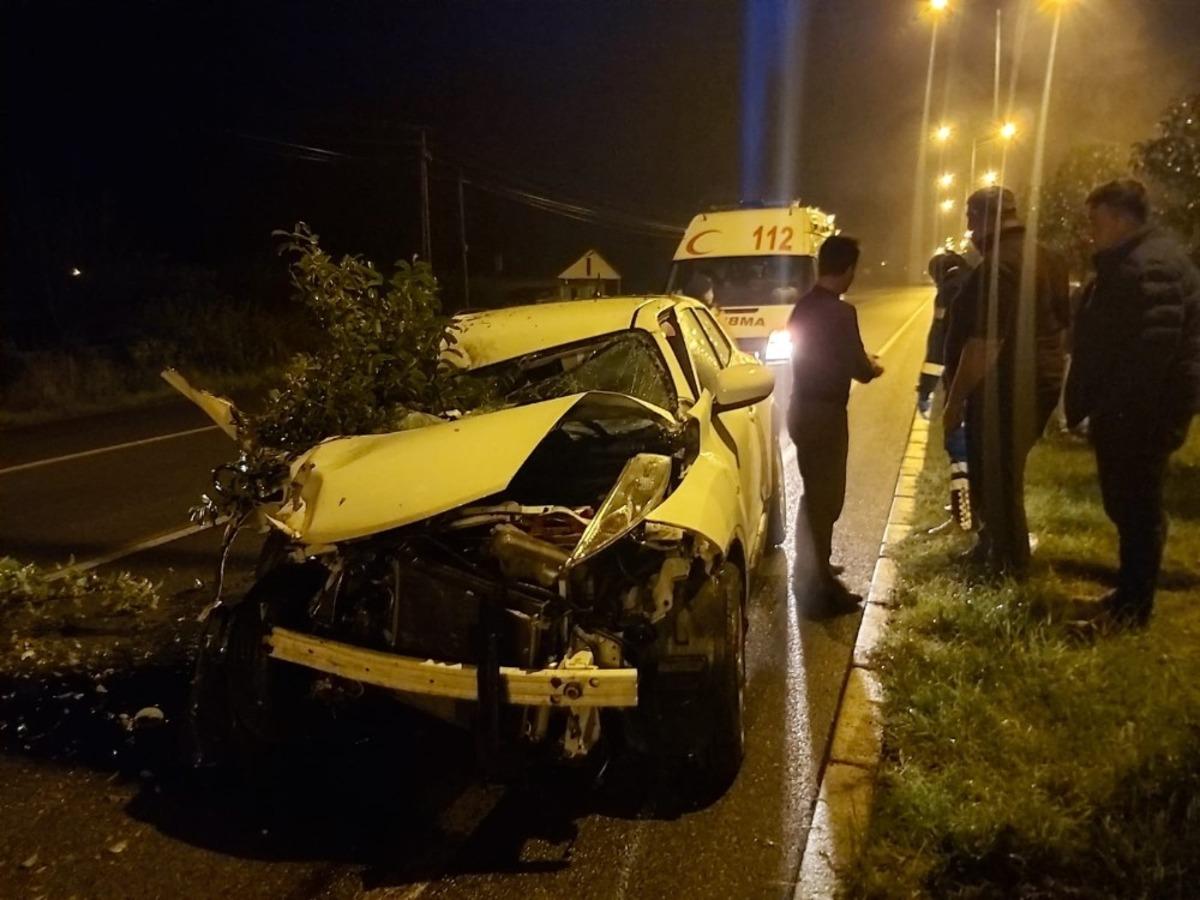 Cip tıra arkadan &ccedil;arptı: 1 yaralı