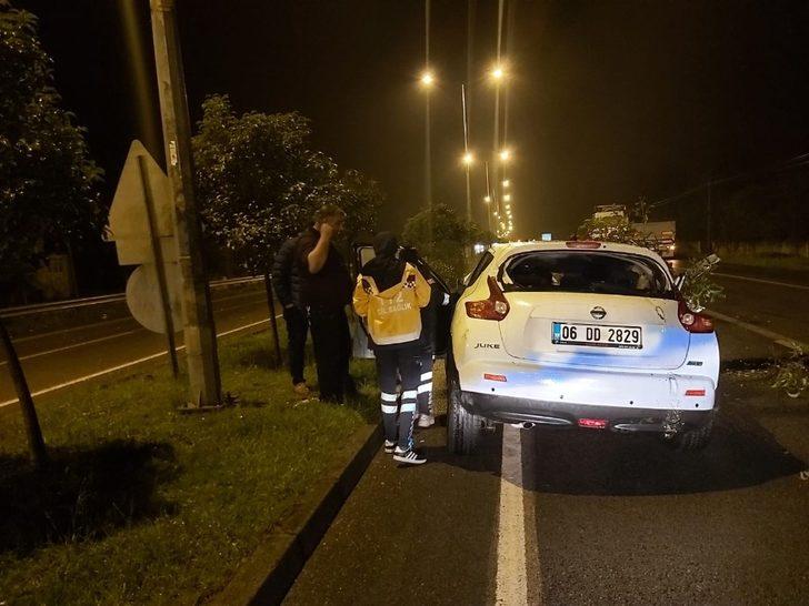 Cip tıra arkadan çarptı: 1 yaralı G2