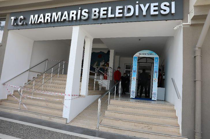 Marmaris’te hijyen tüneli kurumlara takılmaya başladı G4