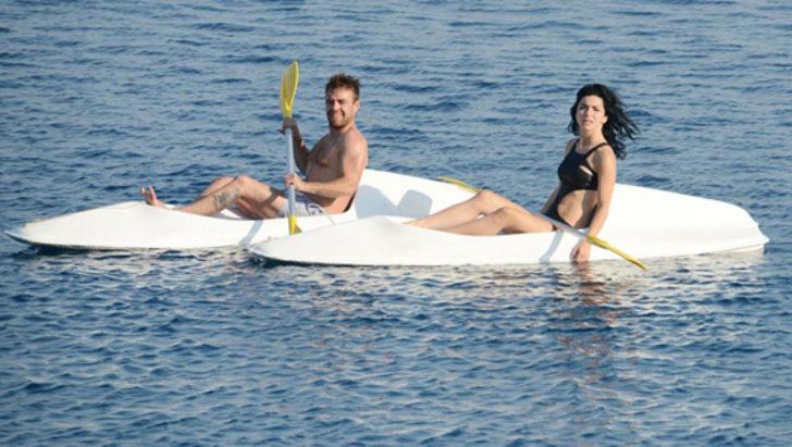 Ünlü çift tatile devam ediyor G1