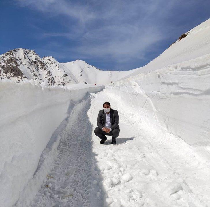 (Özel) Bahçesaray yolunda hummalı çalışma G4