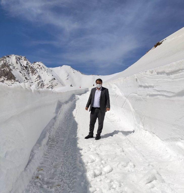 (Özel) Bahçesaray yolunda hummalı çalışma G5