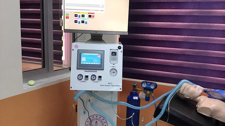 MEB, ilk solunum cihazını üretti