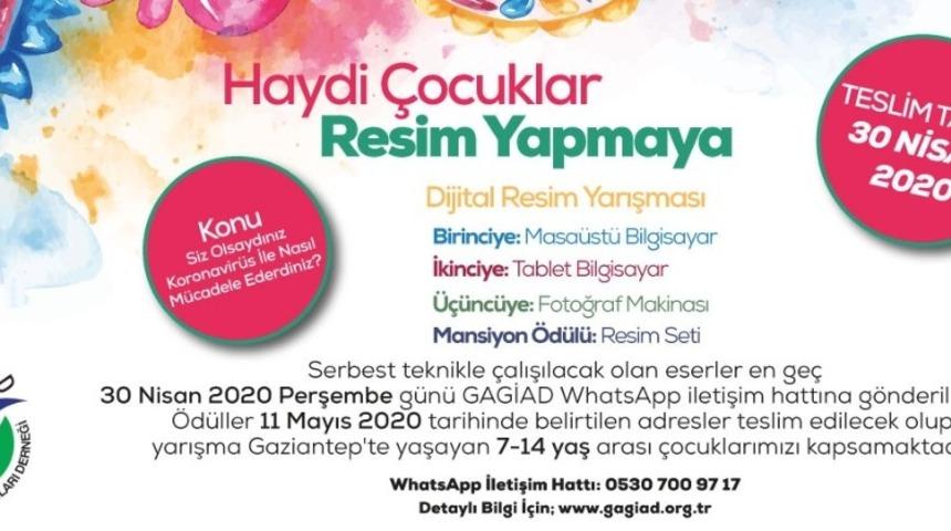 Gagiad&rsquo;ın digital resim yarışması başladı