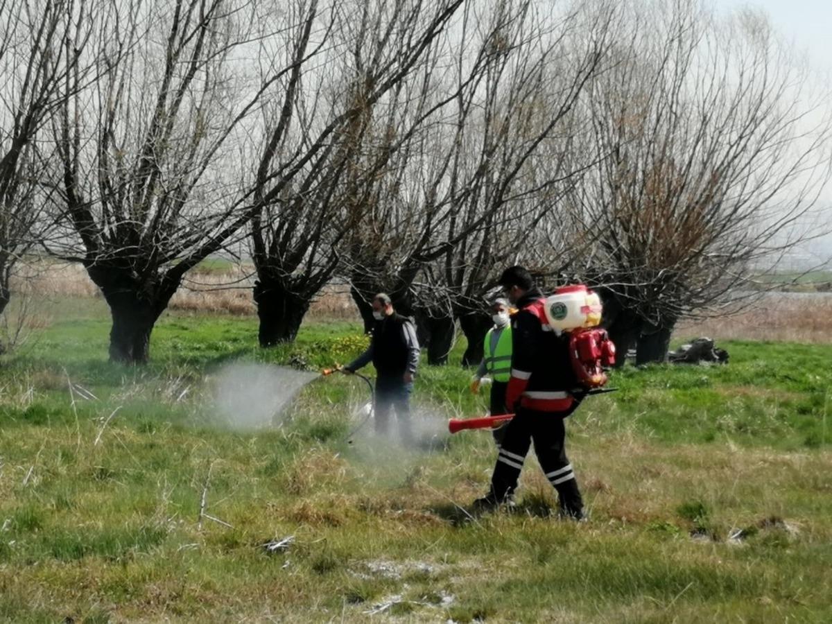 Pursaklar&rsquo;da yaz &ouml;ncesi ila&ccedil;lama