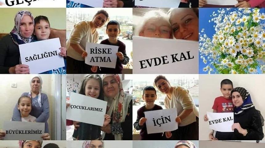 Sarıcakayalı öğrenci ve ailelerinden anlamlı paylaşım