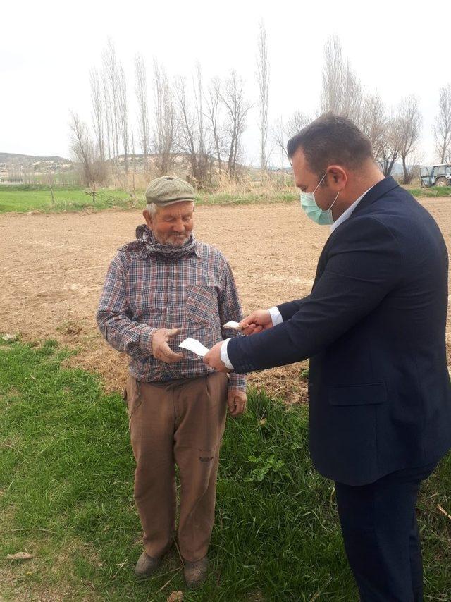 Bayram ikramiyesini tarlasında aldı