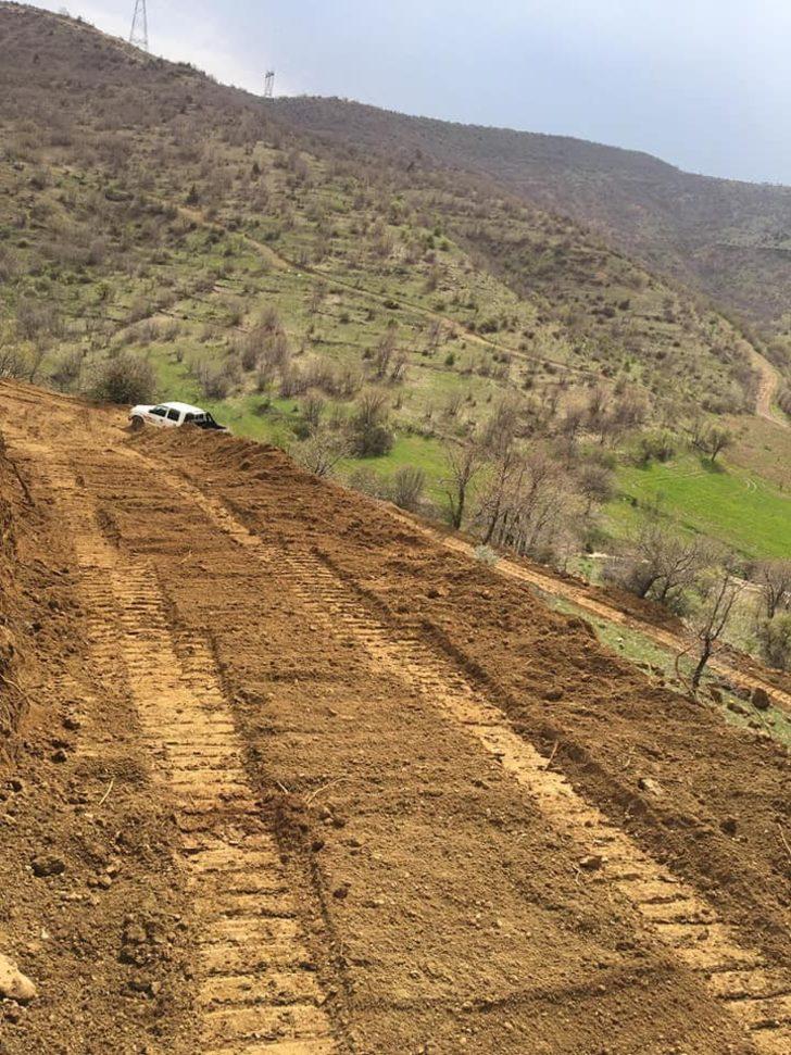 Gercüş’te arazi yolu yapımına başlandı G3