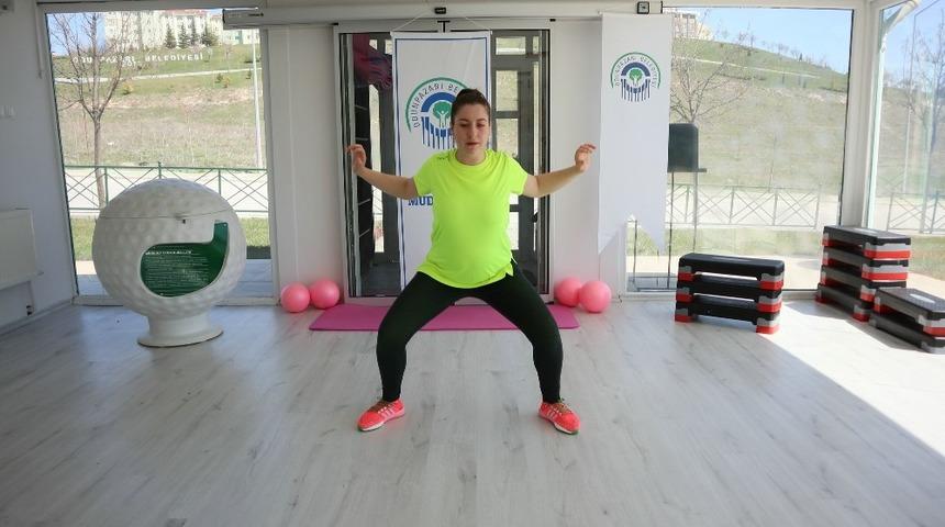 Odunpazarı Belediyesi&rsquo;nin evde spor yayınları devam ediyor