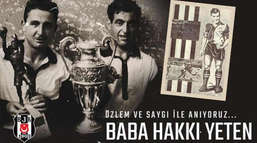 Beşiktaş, Baba Hakkı'yı andı