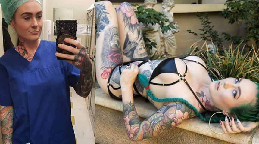 D&uuml;nyanın en &ldquo;d&ouml;vmeli&rdquo; doktoru Sarah Gray, koronavir&uuml;s m&uuml;cadelesinde &ouml;n saflarda &ccedil;alışmak hakkında konuştu