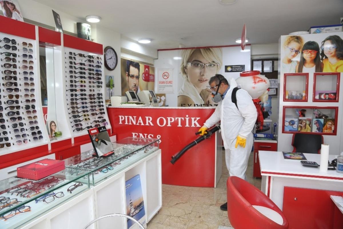 Erdemli&rsquo;de korona vir&uuml;sle m&uuml;cadele &ccedil;alışmaları aralıksız s&uuml;r&uuml;yor