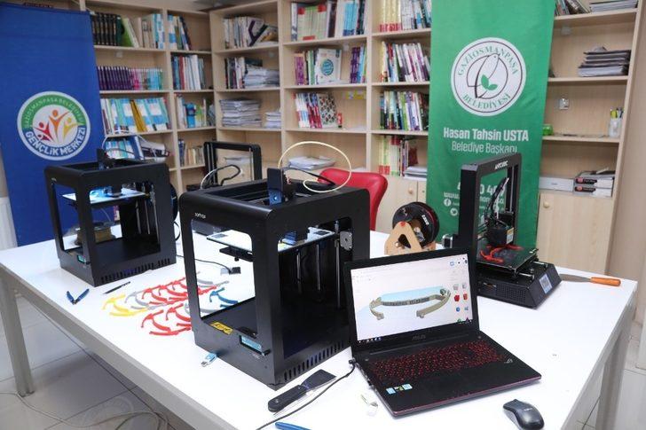Gaziosmanpaşa Belediyesi yüz koruyucu siperlik maske üretimine başladı G3
