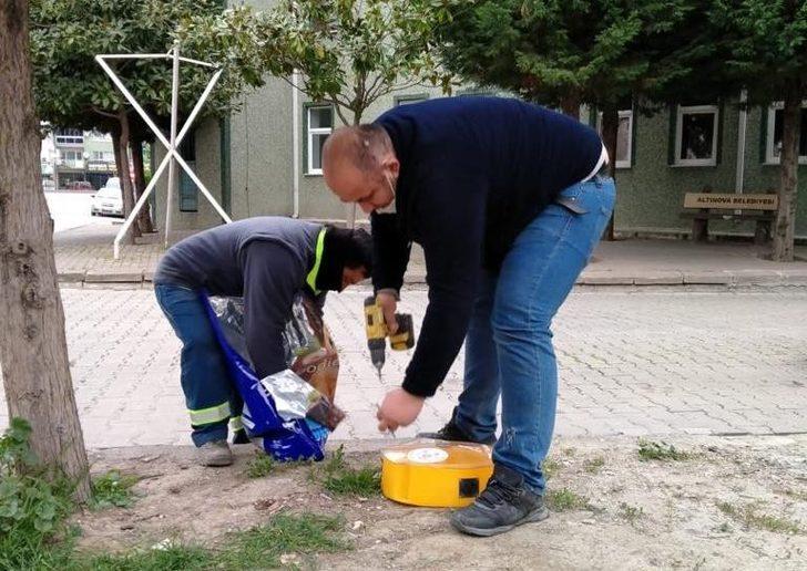 Altınova’da sokak hayvanları unutulmadı G5