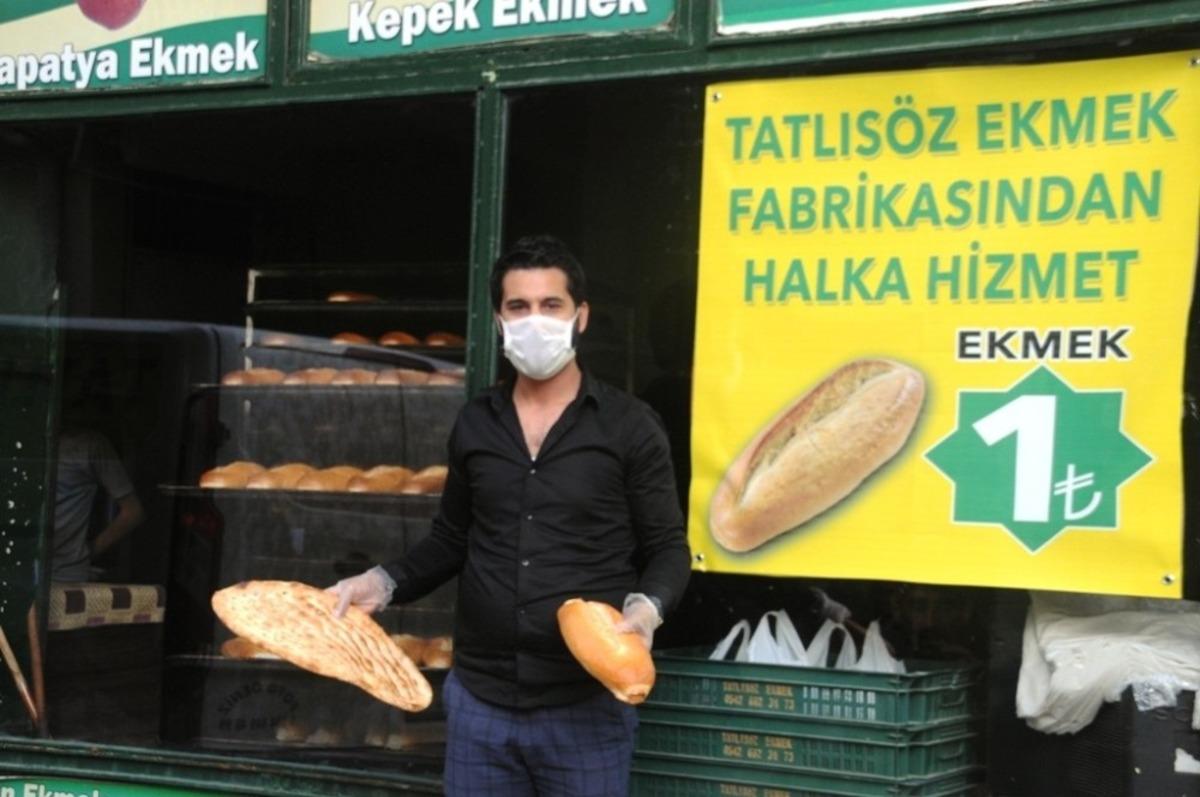 Cizreli gen&ccedil; fırıncı ekmek fiyatını 1 liraya d&uuml;ş&uuml;rd&uuml;
