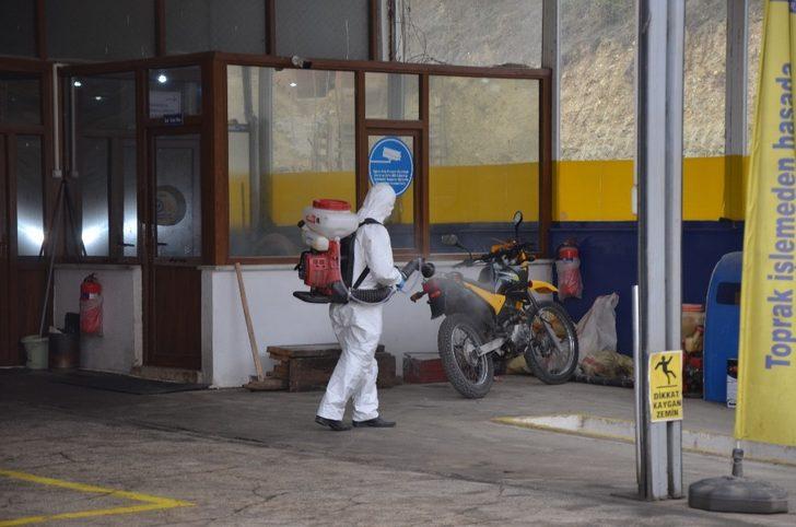 Boyabat’ta sanayi sitesi dezenfekte ediliyor G2