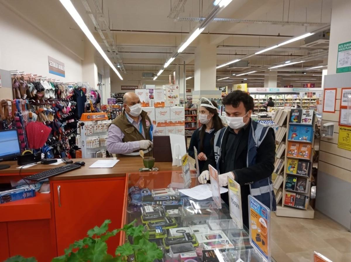 Yunusemre&rsquo;de marketlere denetleme