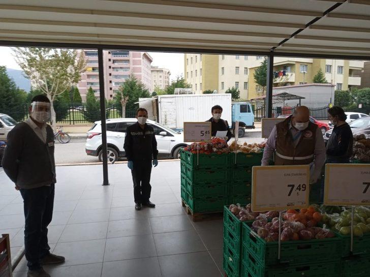 Yunusemre’de marketlere denetleme G2